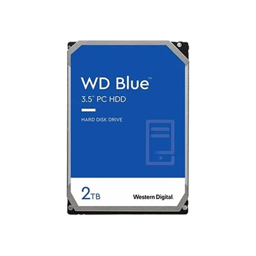 هارد ۲TB اینترنال وسترن دیجیتال آبی مدل WD20EZRZ اصلی سازگار آواژنگ حامی