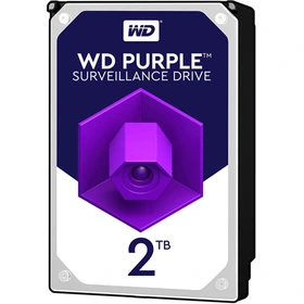 هارد اینترنال وسترن دیجیتال بنفش 2TB با گارانتی اصلی