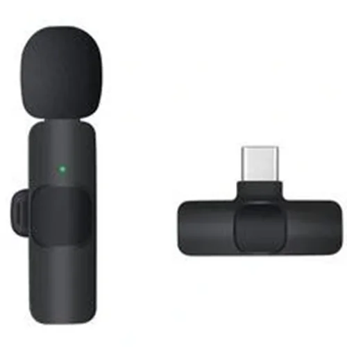 میکروفن یقهای بیسیم تایپ C مدل K8