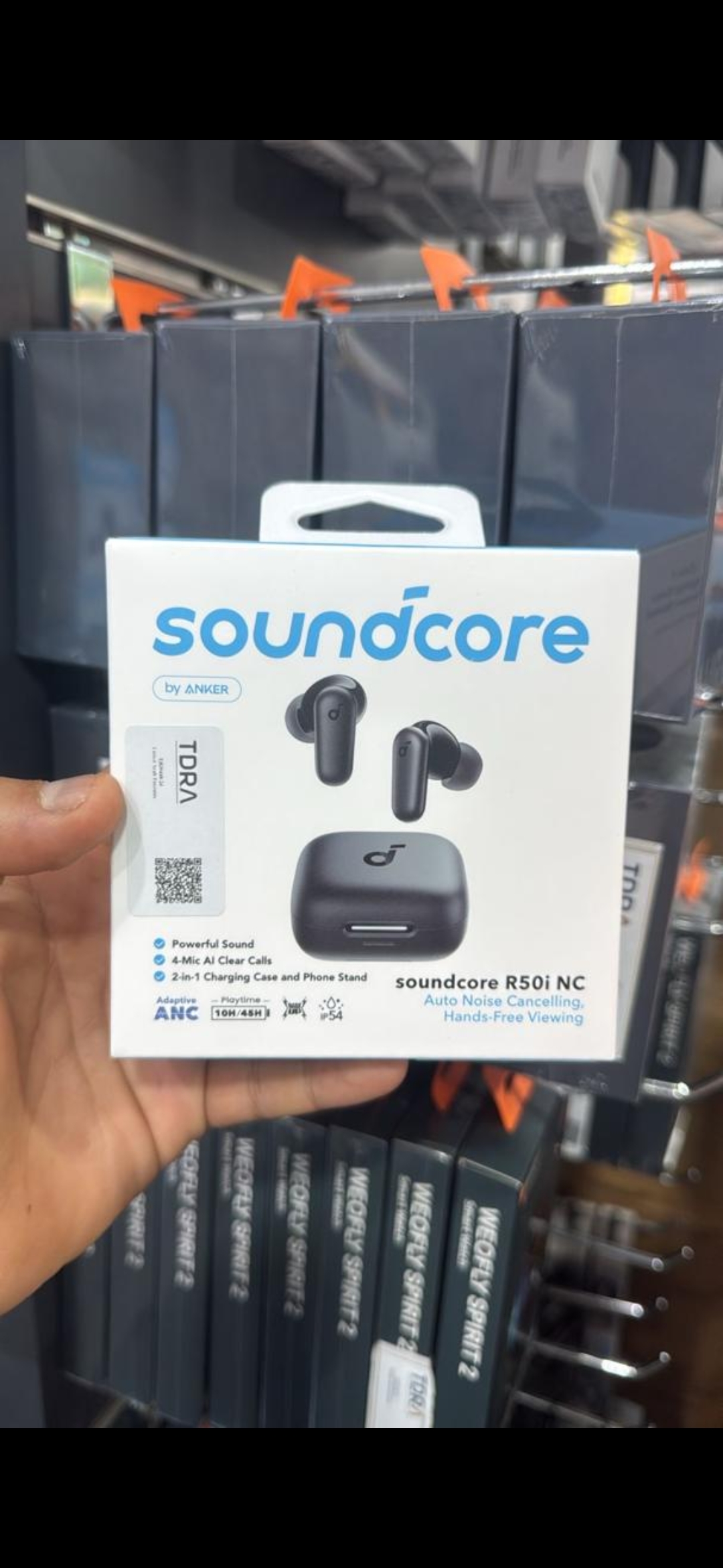 هدفون بی سیم انکر مدل SoundCore R50i NC